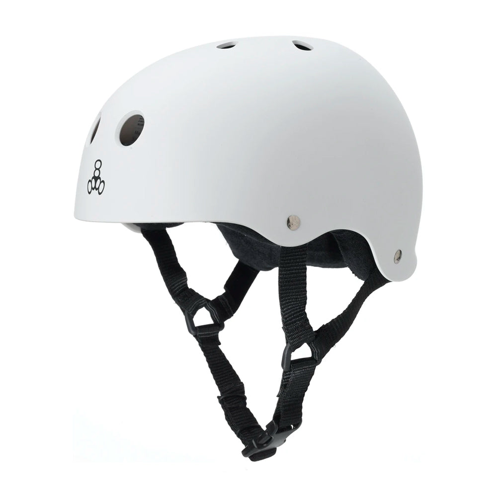 Casco Triple Eight Sweatsaver Blanco